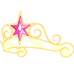 My Little Pony Twilight Sparkle Crown Hand Cursor