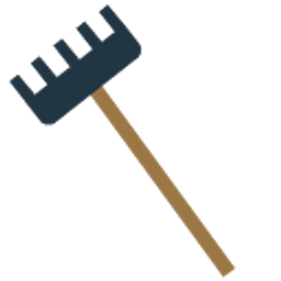Night in the Woods Gravedigger and Rake Brown Arrow Cursor