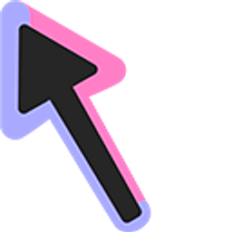Night Party Stroke Arrow Cursor