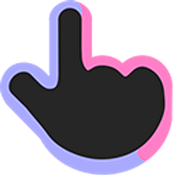 Night Party Stroke Hand Cursor