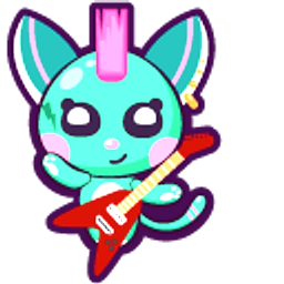Noki Rockstar Green Hand Cursor