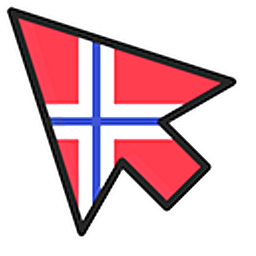 Norway Flag Arrow Cursor