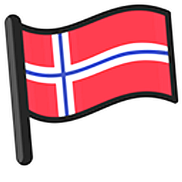 Norway Flag Hand Cursor
