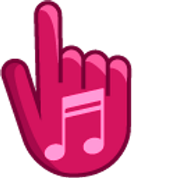 Notes on Crimson Red Background Hand Cursor