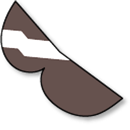 OK K.O.! Let's Be Heroes Cool Sun Black Sunglasses Arrow Cursor