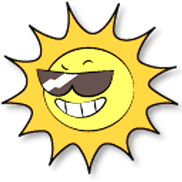OK K.O.! Let's Be Heroes Cool Sun Orange Yellow Hand Cursor