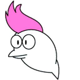 OK K.O.! Let's Be Heroes Dolph Finn Blue Grey Gray Hand Cursor