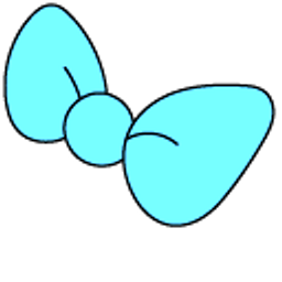 OK K.O.! Let's Be Heroes Teacup and Blue Bow Arrow Cursor