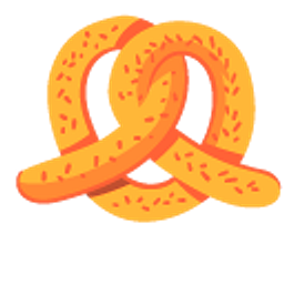 Oktoberfest Hat with Feather and Pretzel Green Hand Cursor