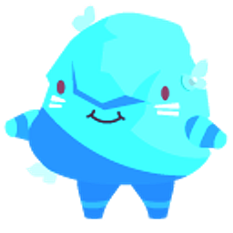 Ooblets Gopslop and Gleamy Gopslop Blue Hand Cursor