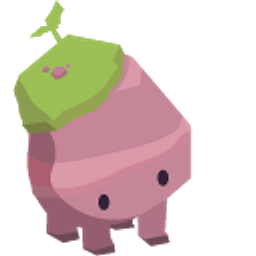 Ooblets Rockstack and Unusual Rockstack Brown Purple Hand Cursor
