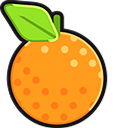 Orange Fruit Arrow Cursor