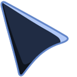 Oxford Blue Arrow Cursor