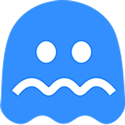 Pac-Man Blue Ghost Hand Cursor