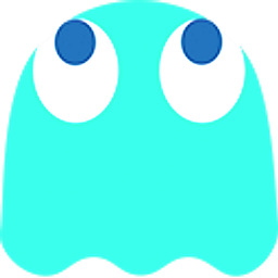 Pac-Man Inky Ghost Hand Cursor