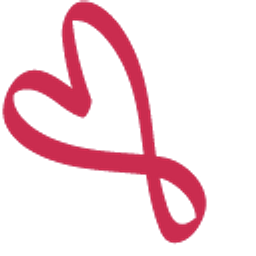 Painted Heart Red Arrow Cursor