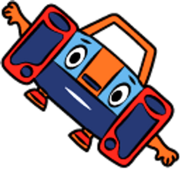 PaRappa the Rapper Boxy Boy Blue Arrow Cursor