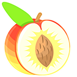 Peach Hand Cursor