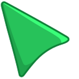 Pigment Green Arrow Cursor