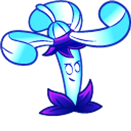 Plants vs. Zombies Nightshade Blue Hand Cursor