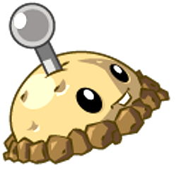 Plants vs. Zombies Potato Mine Brown Arrow Cursor