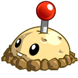 Plants vs. Zombies Potato Mine Brown Hand Cursor