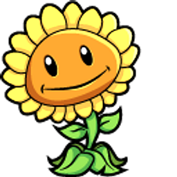 Plants vs Zombies Sunflower and Sun Arrow Cursor