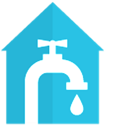 Plumber Blue Pipes House Arrow Cursor