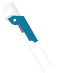Plumber Blue Wrench Arrow Cursor