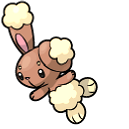 Pokemon Buneary and Lopunny Brown Arrow Cursor