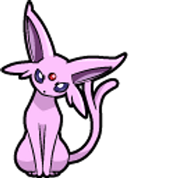 Pokemon Eevee and Espeon
