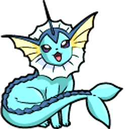Pokemon Eevee and Vaporeon Hand Cursor