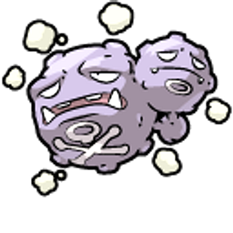 Pokemon Koffing and Weezing Purple Hand Cursor