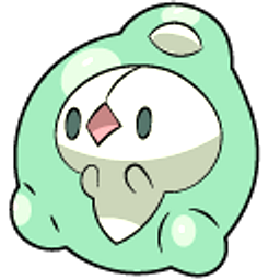 Pokemon Solosis and Duosion Green Hand Cursor