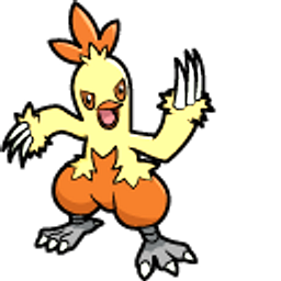 Pokemon Torchic and Combusken Hand Cursor
