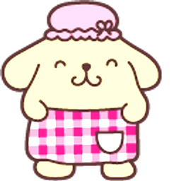 Pompompurin Mama Purin Pink Hand Cursor