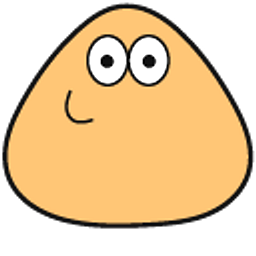 Pou Pou Brown Hand Cursor