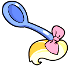 Powerpuff Girls Donny Blue Spoon Arrow Cursor