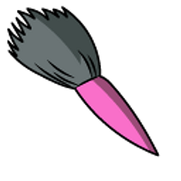 Powerpuff Girls Mask Scara Purple Black Pink Arrow Cursor