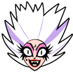 Powerpuff Girls Mask Scara Purple Black Pink Hand Cursor