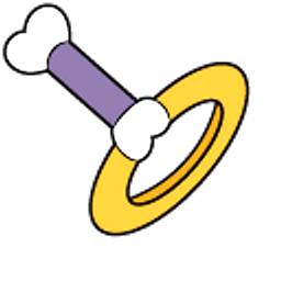 Powerpuff Girls Peach Collar Arrow Cursor