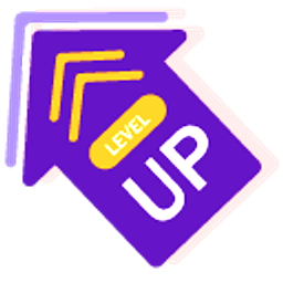 Prank Level Up Purple Arrow Cursor