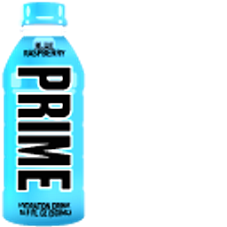 Prime Blue Raspberry Hydration Drink Hand Cursor
