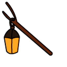 Pumpkin Panic Player Lantern Orange Arrow Cursor