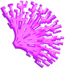 Purple Corals Arrow Cursor