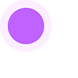 Purple Dot Arrow Cursor