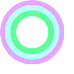 Purple Dot Hand Cursor