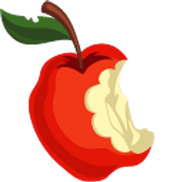Red Apple Hand Cursor