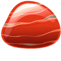 Red Jasper Gemstone Hand Cursor