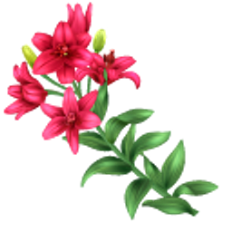 Red Lily Arrow Cursor